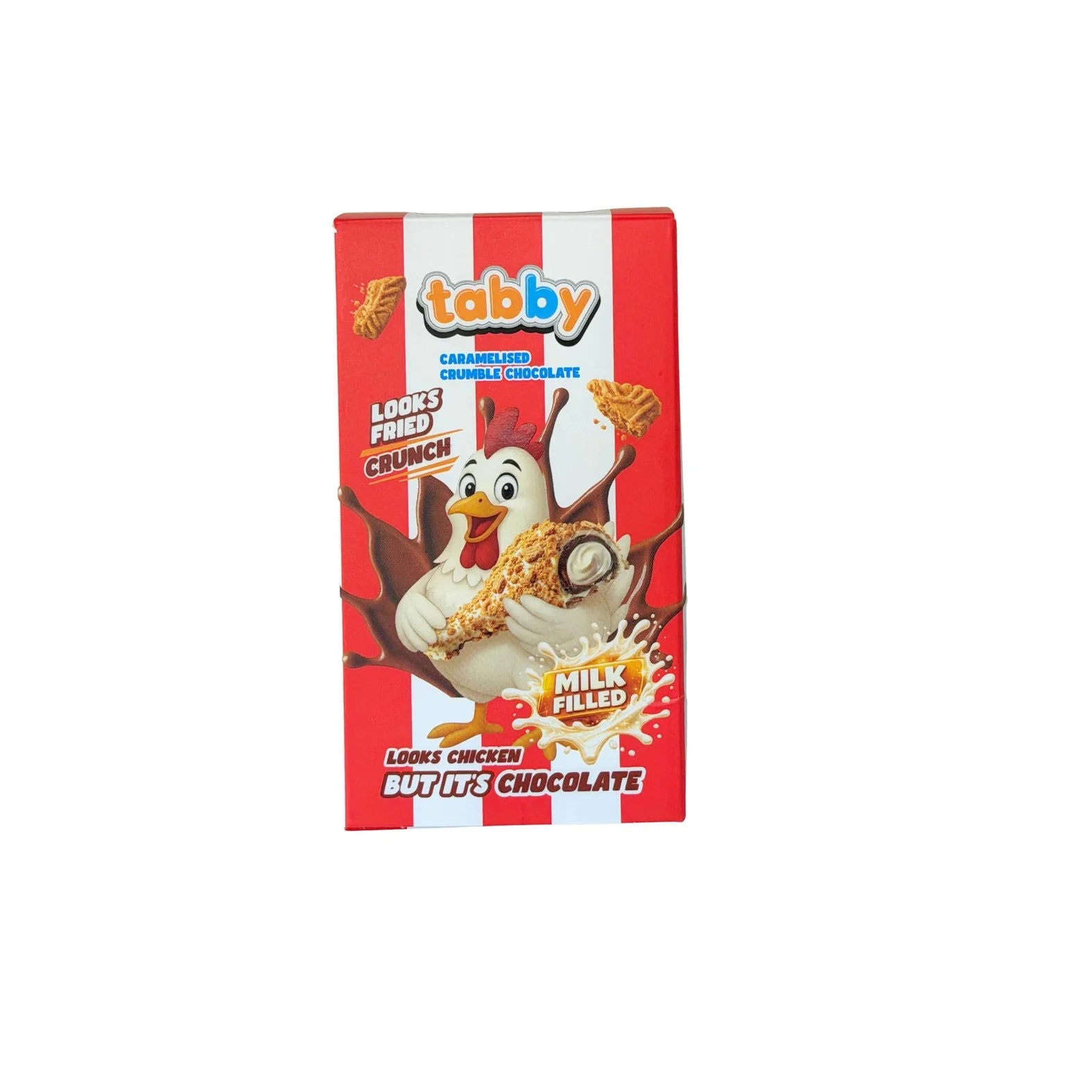 Tabby - Crunch Chocolate (Looks fried Chicken) 50g